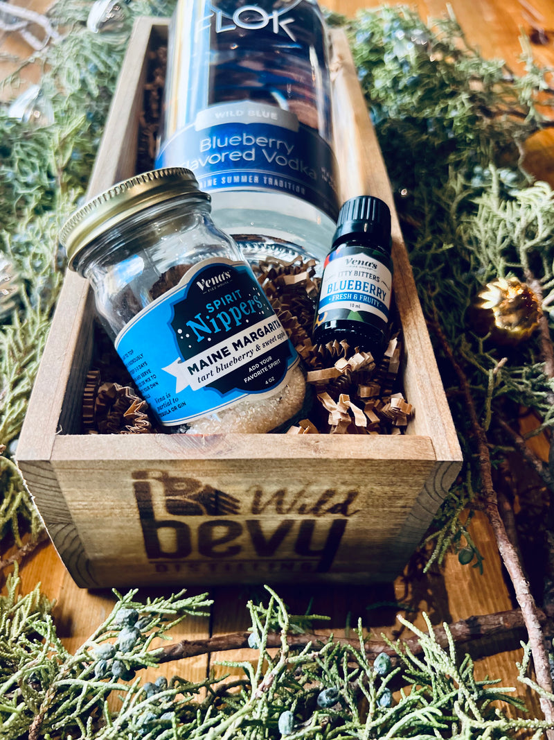 Wild Blue Vodka Small Gift Set