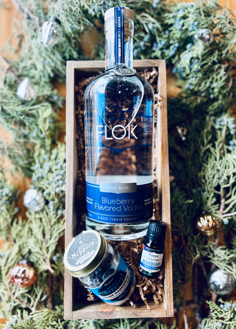 Wild Blue Vodka Small Gift Set