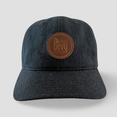 Bevy Leather Canvas Cap