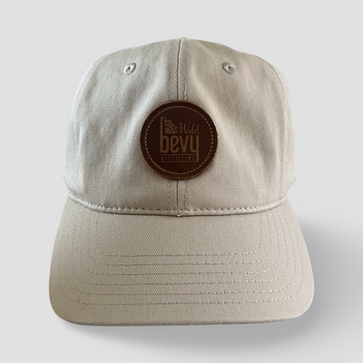Bevy Leather Canvas Cap