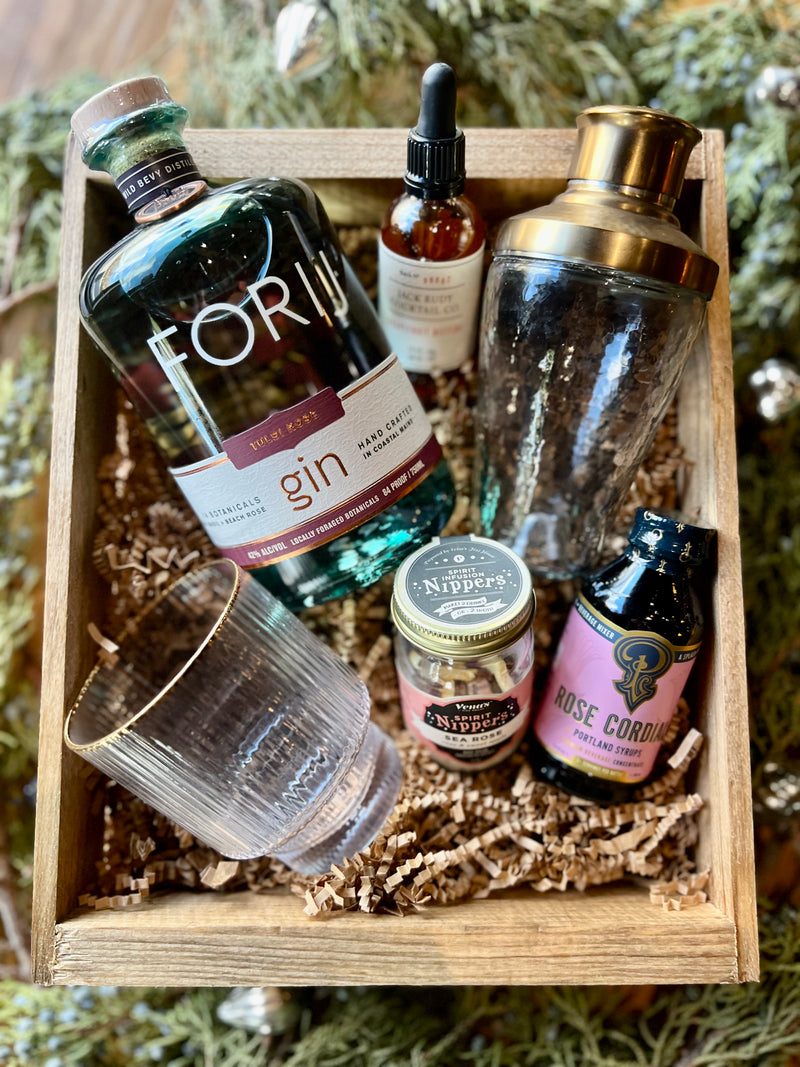 TulsiRose Gin Branded Gift Set